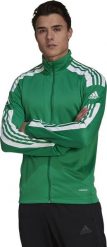 Adidas Zielony M. Zielone bluzy męskie Adidas, m, bez wzorów, bez kaptura. Za 98.40 zł.