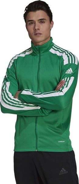 Adidas Zielony M. Zielone bluzy męskie Adidas, m, bez wzorów, bez kaptura. Za 98.40 zł.