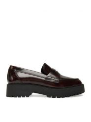 Gino Rossi Loafersy C-CARRIE1 Bordowy. Czerwone mokasyny damskie Gino Rossi, ze skóry. Za 299.99 zł.