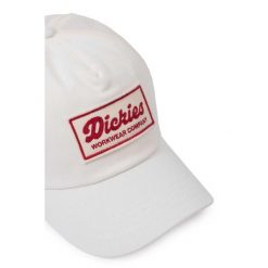 Czapka Dickies Lewiston Trucker Egret. Białe czapki i kapelusze męskie Dickies, bez wzorów. Za 148.05 zł.