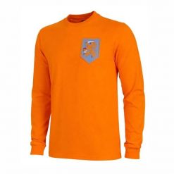 Holandia 1966 - Retro koszulka piłkarska - Pomarańczowa – COPA Football. Brązowe koszulki sportowe męskie COPA FOOTBALL, m, bez wzorów, bez kołnierzyka, bez ramiączek, do piłki nożnej. Za 79.95 zł.