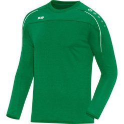 Bluza Jako Classico. Żółte bluzy męskie Jako, xl, bez wzorów, z materiału, bez kaptura, na fitness i siłownię. Za 149.55 zł.