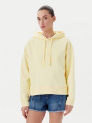 TWINSET Bluza 251TP2480 Żółty Regular Fit. Żółte bluzy damskie Twinset, m, bez wzorów, z bawełny, bez kaptura. Za 419.99 zł.