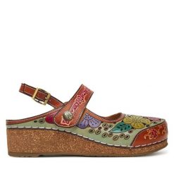 Sandały Laura Vita. Sandały damskie Laura Vita, bez wzorów, bez obcasa, na koturnie, bez zapięcia. Za 339.99 zł.