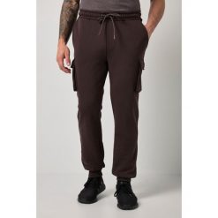 Męskie Bojówki dresowe fitness elastyczny pas do roz. 7 XL. Brązowe krótkie spodenki sportowe męskie JAY-PI, m, bez wzorów, z bawełny, na fitness i siłownię. Za 239.99 zł.