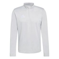 Treningowy top adidas Entrada 26. Białe bluzy męskie Adidas, bez wzorów, z poliesteru, bez kaptura. Za 121.99 zł.