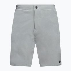Szorty kąpielowe męskie Nike Flow 9" Hybrid. Zielone kąpielówki męskie Nike, m, bez wzorów, krótkie. Za 129.99 zł.