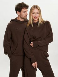 Pangaia Bluza Archive Recycled Cashmere Brązowy Loose Fit. Brązowe bluzy męskie Pangaia, m, bez wzorów, z kaszmiru, bez kaptura. Za 819.99 zł.