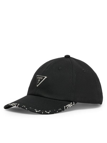Guess Czapka z daszkiem AM9654 COT01 Czarny. Czarne rękawiczki męskie Guess, z aplikacjami. Za 154.99 zł.