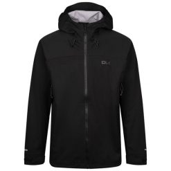 Dlx Johannes - Męska odzież przeciwdeszczowa Dlx w kolorze czarnym. Czarna kurtki męskie DLX, m, bez wzorów, z materiału, bez kaptura. Za 661.99 zł.