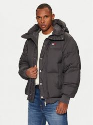 Tommy Jeans Kurtka puchowa DM0DM21145 Szary Regular Fit. Szare kurtki męskie Tommy Jeans, m, bez wzorów, z jeansu, bez kaptura. Za 999.99 zł.