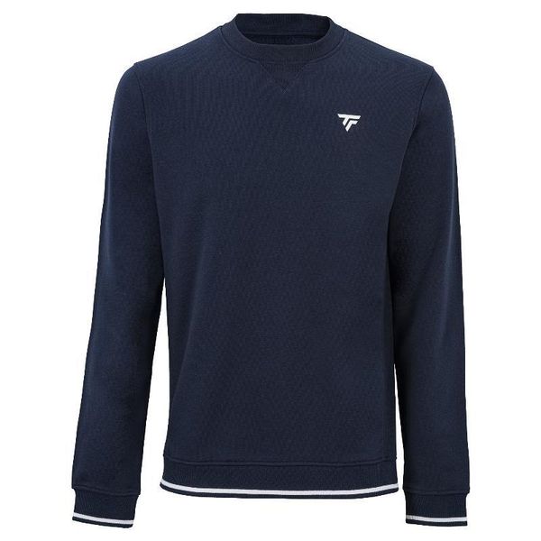 Męska bluza tenisowa Tecnifibre Terry Sweater. Niebieskie bluzy męskie TECNIFIBRE, l, bez wzorów, z bawełny, bez kaptura. Za 214.70 zł.