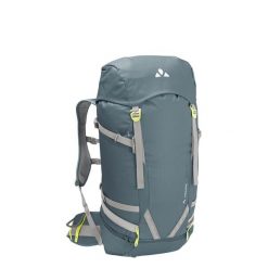 Plecak górski Vaude Rupal 45+ - heron. Zielone plecaki damskie Vaude, bez wzorów. Za 634.99 zł.