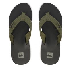 Japonki Quiksilver. Zielone klapki męskie Quiksilver. Za 109.99 zł.