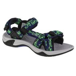 Buty sandały dziecięce młodzieżowe CMP Hamal Hiking lekkie wygodne. Czarna sandały chłopięce CMP, z materiału, bez zapięcia. Za 109.00 zł.