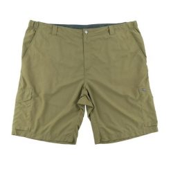 Second life - Spodenki męskie cargo W48 Columbia - Jak nowy. Zielone krótkie spodenki sportowe męskie Columbia, l, bez wzorów, z materiału, trekkingowe. Za 106.46 zł.