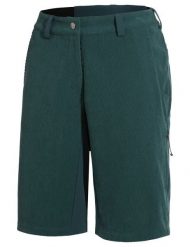 Spodenki damskie Loamer Base Cord. Zielone szorty damskie Vaude, bez wzorów, z materiału, biznesowe. Za 469.00 zł.