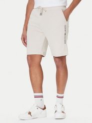 Tommy Hilfiger Szorty sportowe UM0UM03452 Écru Relaxed Fit. Krótkie spodenki sportowe męskie Tommy Hilfiger, m, bez wzorów, z bawełny. Za 179.99 zł.