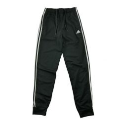 Second life - Adidas spodnie dresowe męskie - Stan dobry. Czarne spodnie sportowe męskie Adidas, l, bez wzorów, z dresówki, do biegania. Za 85.16 zł.