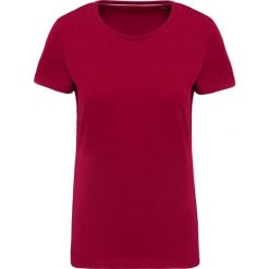 Koszulka damska Kariban Vintage. Czerwone koszulki sportowe damskie KARIBAN, bez wzorów, bez kołnierzyka, bez ramiączek. Za 86.00 zł.