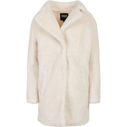 Płaszcz damski Urban Classics oversized sherpa-grandes tailles. Zielone płaszcze damskie Urban Classics, xl, bez wzorów, z tkaniny, bez kaptura. Za 361.15 zł.