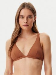 Calvin Klein Swimwear Góra od bikini KW0KW02844 Brązowy. Brązowe bikini damskie Calvin Klein Swimwear, l, bez wzorów. Za 129.99 zł.