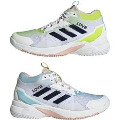 Buty do siatkówki adidas Crazyflight 6 Mid W HQ0112 wielokolorowe. Obuwie sportowe damskie bez wzorów, z gumy, do siatkówki. Za 914.89 zł.
