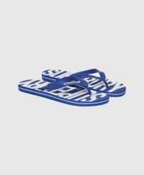 Superdry Klapki Vintage z gumowym paskiem – REGAL BLUE. Niebieskie klapki męskie Superdry., z gumy, vintage. Za 90.05 zł.