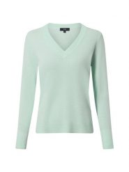 IPURI Sweter z kaszmiru Kobiety Kaszmir zielony, L. Zielone swetry damskie IPURI, l, bez wzorów, z kaszmiru, bez kołnierzyka, bez ramiączek, bez kaptura. Za 429.95 zł.