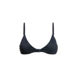 Góra od stroju kąpielowego ROXY Love The Surf Knot. Czarne bikini damskie Roxy, l, bez wzorów. Za 189.99 zł.