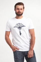 T-shirt męski Alerio JOOP!. T-shirty męskie JOOP!, m, bez wzorów, bez kołnierzyka. W wyprzedaży za 194.25 zł.