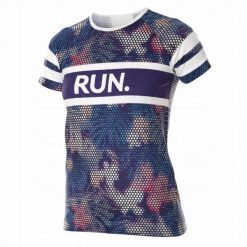 Brubeck SS13250A Koszulka damska Running Air fioletowy XL. Fioletowe t-shirty damskie Brubeck, xl, bez wzorów, bez kołnierzyka. Za 110.87 zł.