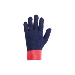 Rękawiczki Tricot jr gran-róż. Czerwone rękawiczki damskie FOUGANZA, z kauczuku. Za 14.99 zł.