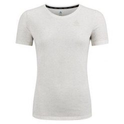 Koszulka tech. damska Odlo T-shirt crew neck ACTIVE 365 LINENCO. Białe koszulki sportowe damskie Odlo, m, bez wzorów, bez kołnierzyka, bez ramiączek, do biegania. Za 269.99 zł.