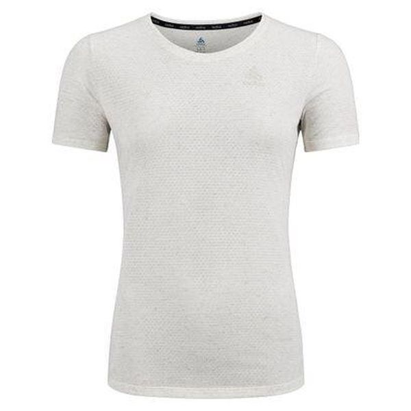 Koszulka tech. damska Odlo T-shirt crew neck ACTIVE 365 LINENCO. Żółte koszulki sportowe damskie Odlo, m, bez wzorów, sportowe, bez kołnierzyka. Za 188.99 zł.