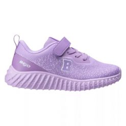 Buty do cross training dla dziewczyn Bejo Biruta. Fioletowe buty sportowe dziewczęce BEJO, bez wzorów, bez zapięcia, na jogę i pilates. Za 216.56 zł.