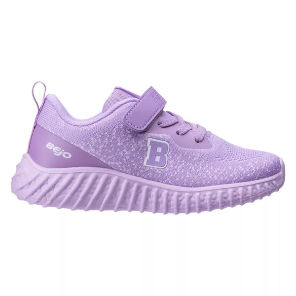 Buty do cross training dla dziewczyn Bejo Biruta. Fioletowe buty sportowe dziewczęce BEJO, bez wzorów, bez zapięcia, na jogę i pilates. Za 216.56 zł.