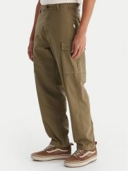 Element Spodnie cargo Relax Cargo ELYNP00203 Khaki Relaxed Fit. Brązowe spodnie materiałowe męskie Element, m, bez wzorów, z bawełny. Za 419.99 zł.