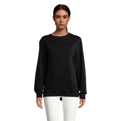 Bluza Kometa Unisex Dla Dorosłych. Czarne bluzy męskie SOL'S, m, bez wzorów, bez kaptura. Za 111.99 zł.