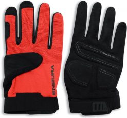Rękawiczki Endura Loop z pełnymi palcami, CZERWONE 2XL. Czarne rękawiczki damskie ENDURA, bez wzorów, z materiału. Za 99.99 zł.