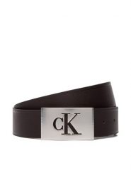 Calvin Klein Pasek Ssnl Mono Plaque 35Mm Fixed LV04D7086G Brązowy. Brązowe paski damskie Calvin Klein, bez wzorów, ze skóry. Za 249.99 zł.