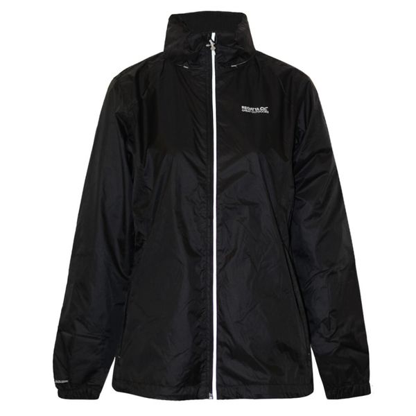 Kurtka Wodoodporna Damska Corinne IV. Czarne kurtki damskie Regatta, xl, bez wzorów, z poliamidu, bez kaptura. Za 220.99 zł.