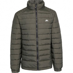 Kurtka zimowa "Darrell" w kolorze khaki. Brązowe kurtki męskie Trespass Snow Men, na zimę, z materiału. W wyprzedaży za 130.95 zł.