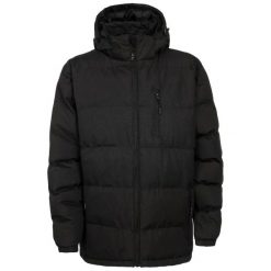 Kurtka z kapturem Trespass Clip. Szare kurtki męskie Trespass, m, bez wzorów, z poliesteru, casualowe, z kapturem. Za 423.90 zł.