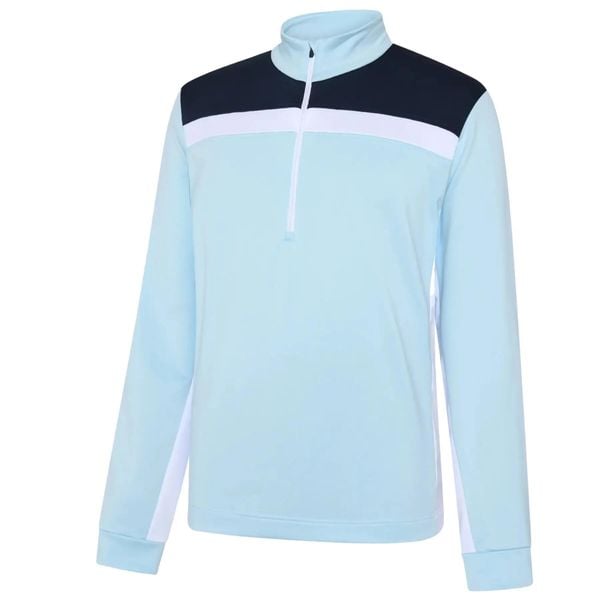 Bluza z zamkiem 1/2 Galvin Green Dean. Białe bluzy męskie GALVIN GREEN, m, bez wzorów, bez kaptura. Za 364.00 zł.