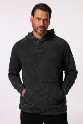 Męska Bluza z kapturem fitness kaptur do rozm. 7XL. Czarne bluzy męskie JAY-PI, m, bez wzorów, z bawełny, z kapturem. Za 279.99 zł.