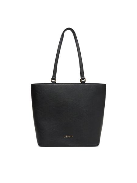 JENNY Torebka MJT-C-002-04 Czarny. Czarne torebki do ręki damskie Jenny, bez wzorów, z materiału, bez dodatków. Za 139.99 zł.