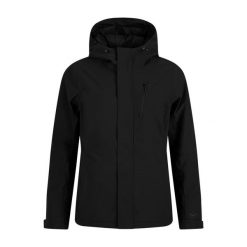 Damska kurtka narciarska Protest Scoop. Czarne kurtki snowboardowe damskie Protest, bez wzorów, bez kaptura, narciarskie. Za 702.50 zł.