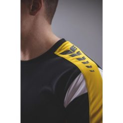 Koszulka Erima Celebrate 125 Function Wielokolorowa. Czarne koszulki sportowe męskie Erima, bez wzorów, z materiału, bez kołnierzyka, bez ramiączek, na fitness i siłownię. Za 266.99 zł.