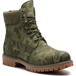Trapery TIMBERLAND - 6 In Premium Fabric Boot TB0A1U9IA581 Grape Leaf. Zielone śniegowce i trapery męskie Timberland, z gumy. W wyprzedaży za 529.00 zł.